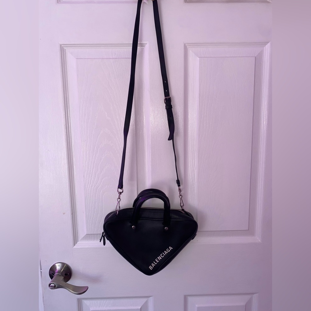 Balenciaga Triangle Bag, Black (Size Small) - Picture 7 of 9
